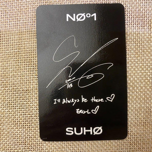 EXO SUHO #2 [ Obsession No 1 ] Official Photocard, 6th / New, Rare / Gift