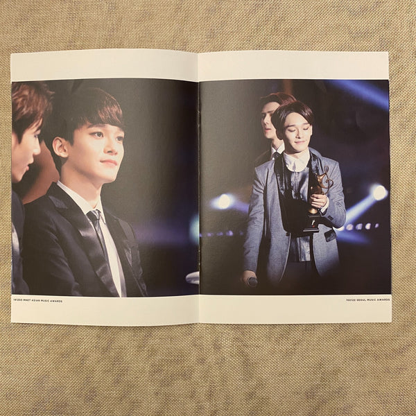 EXO CHEN [ Exhibition love & like Photobook, 18x26 cm / 16 page] New, Rare /+GFT