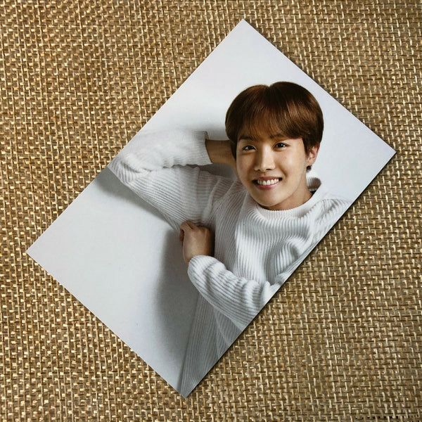 BTS J-HOPE #2 [ VT Think Your Teeth Official Photocard Black , White ] NEW /+GFT