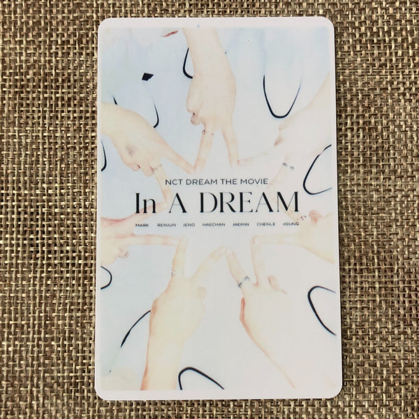 NCT DREAM [THE MOVIE : In A Dream CGV] Official Movie Ticket Photocard Set /+G