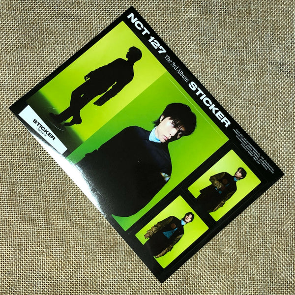 NCT 127 JOHNNY [ STICKER ] Official Sticker, STICKY Ver. / New / Gift
