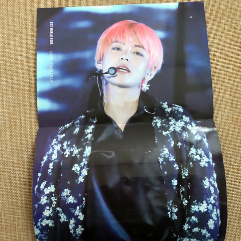 BTS V [ Love Yourself World Tour Seoul DVD ] Official Poster / New / Gift