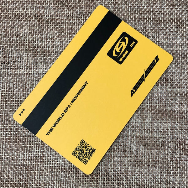 ATEEZ YUNHO [THE WORLD EP.1 : MOVEMENT] Official ID Photocard, Diary Ver. / Gift