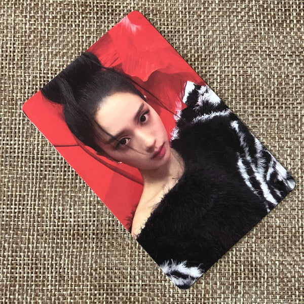 BLACKPINK JISOO [ ME ] Official Photocard, Solo 1st Single Red Ver. / New / Gift