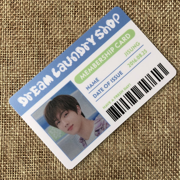 NCT Dream JISUNG [DREAM LAUNDRY SHOP MD] Official Membership Photocard / Gift