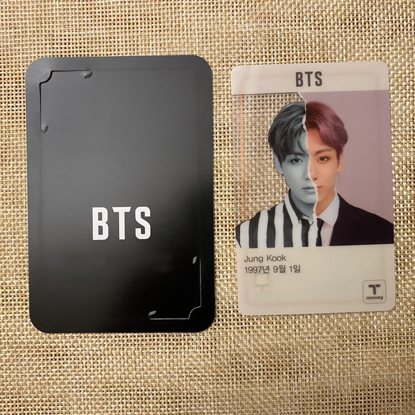 BTS JUNGKOOK #1 [ 2019 CU T-Money Transparent ] Official Photocard / New / Gift