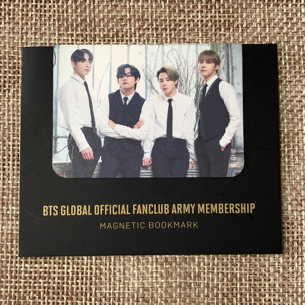 BTS [GLOBAL OFFICIAL FANCLUB 7th ARMY MEMBERSHIP KIT] Magnet Bookmark / Gift