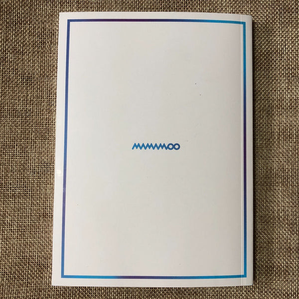 MAMAMOO #1 [ White Wind ] Hand Signed Promo Album Autographed / CD+Photobook