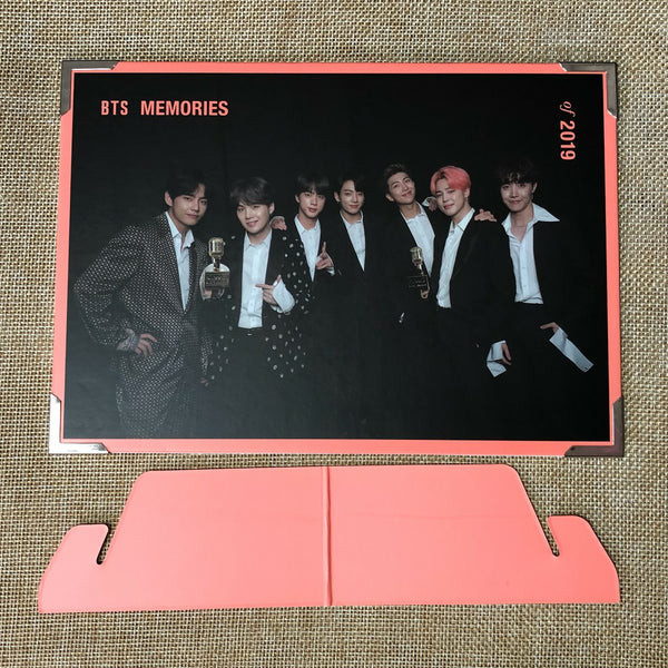 BTS [Memories of 2019] Official DVD Pre-order POB Frame Photo Stand / New / Gift