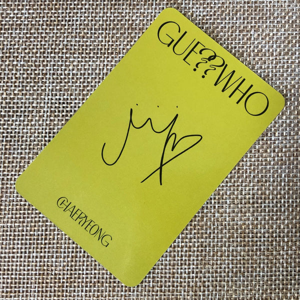 ITZY CHAERYEONG #3 [ GUESS WHO ] Official Special Photocard / New / Gift