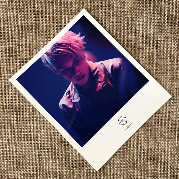 EXO KAI [ EX'ACT ] Official Polaroid Photocard Set of 2, Postcard / New / Gift