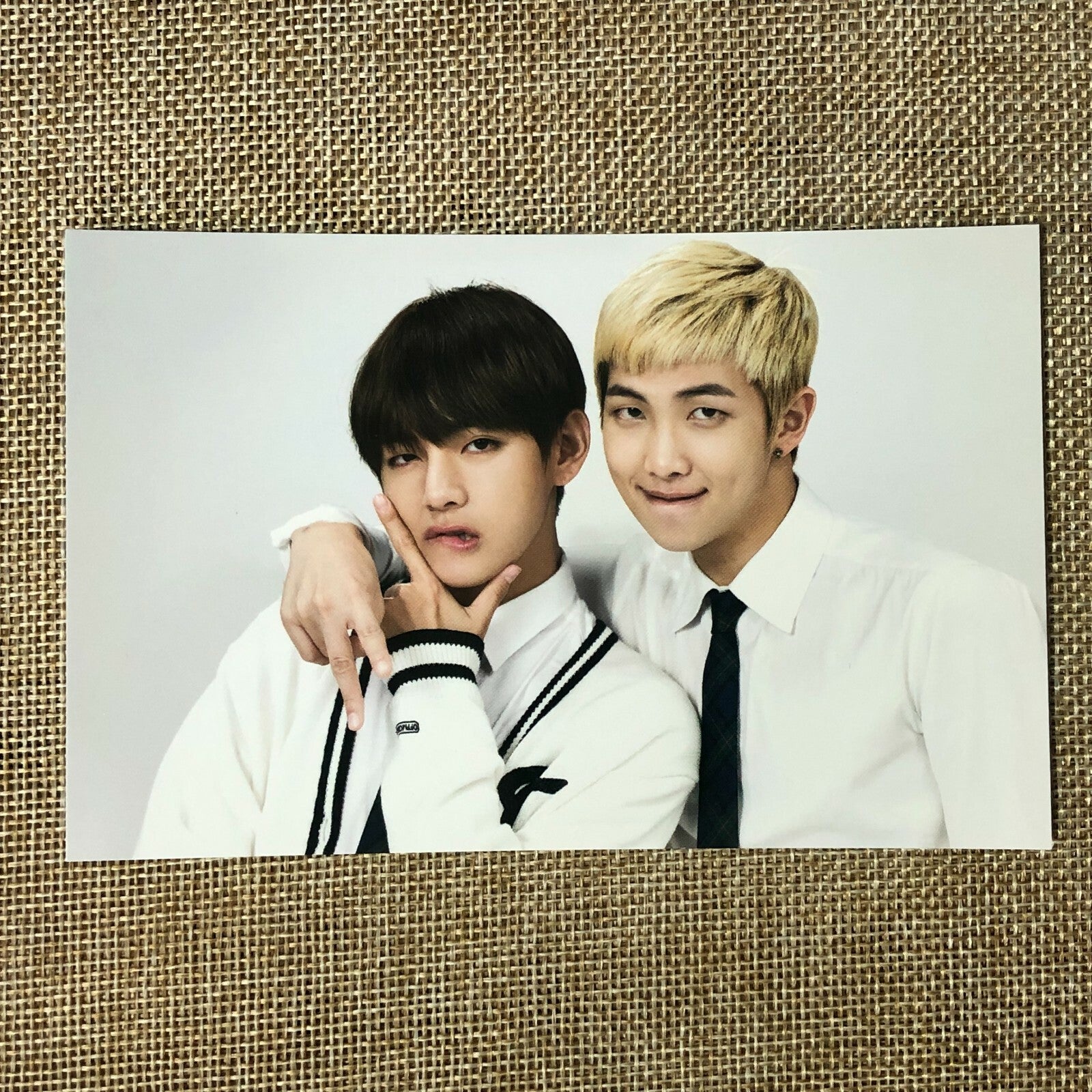 BTS V RM 5/7 [ 3rd Muster ARMY.ZIP ] Official Postcard Photo / New / Gift