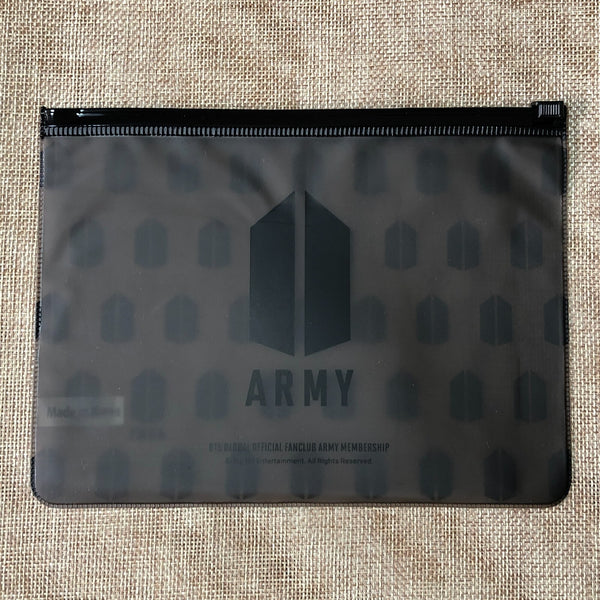 BTS [GLOBAL OFFICIAL FANCLUB 7th ARMY MEMBERSHIP KIT] Pouch+Bookmark+Guide /+G