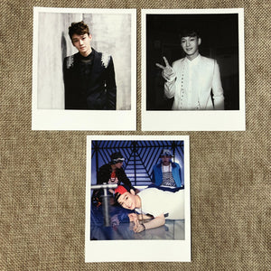 EXO CHEN #1 [SM Official Goods] Polaroid Photocard Set of 3, Postcard / Gift