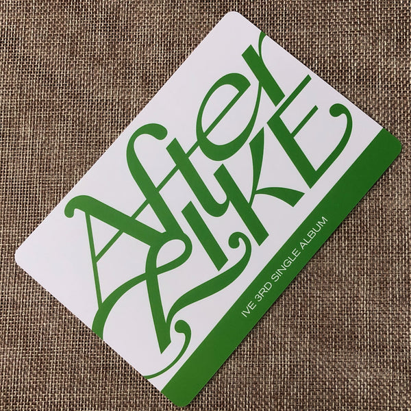 IVE WONYOUNG [ After Like ] Official Postcard, 3rd Single / New / Gift