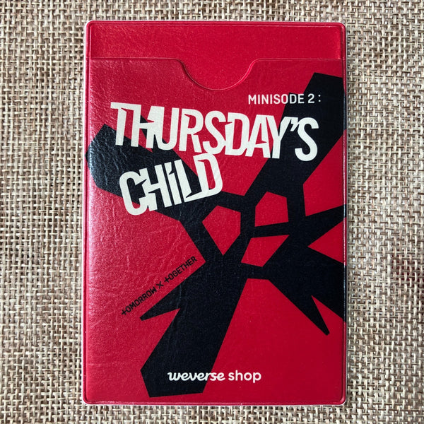 TXT HUENINGKAI [Minisode 2 Thursday's Child] Official Photocard Set, Weverse /+G
