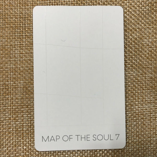 BTS JUNGKOOK [ Map Of The Soul 7 ] Official Photocard, Album Ver 2 / New / Gift