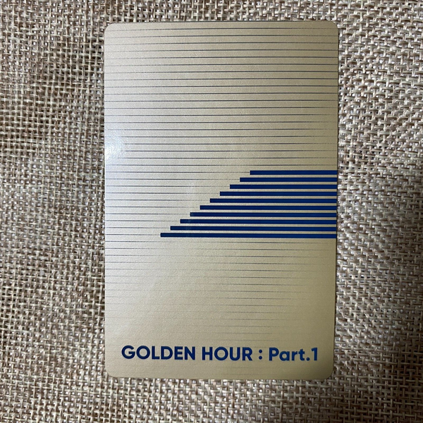 ATEEZ All Member Signed Promo Album [Golden Hour Part. 1] Message Full Set /+G