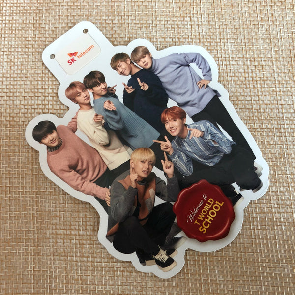 BTS GROUP [SKT] Official Photo Bookmark Photocard, Limited Edition / New / Gift