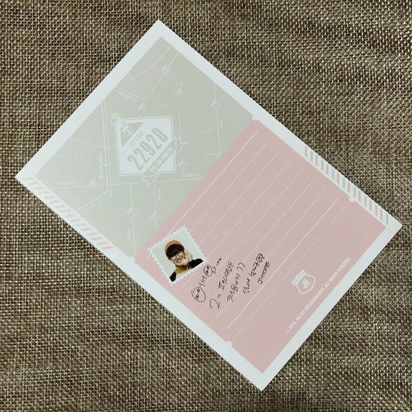 BTS J-HOPE [ ARMY 2nd Muster ZIP CODE 22920 Official Postcard ] New Rare /+GFT