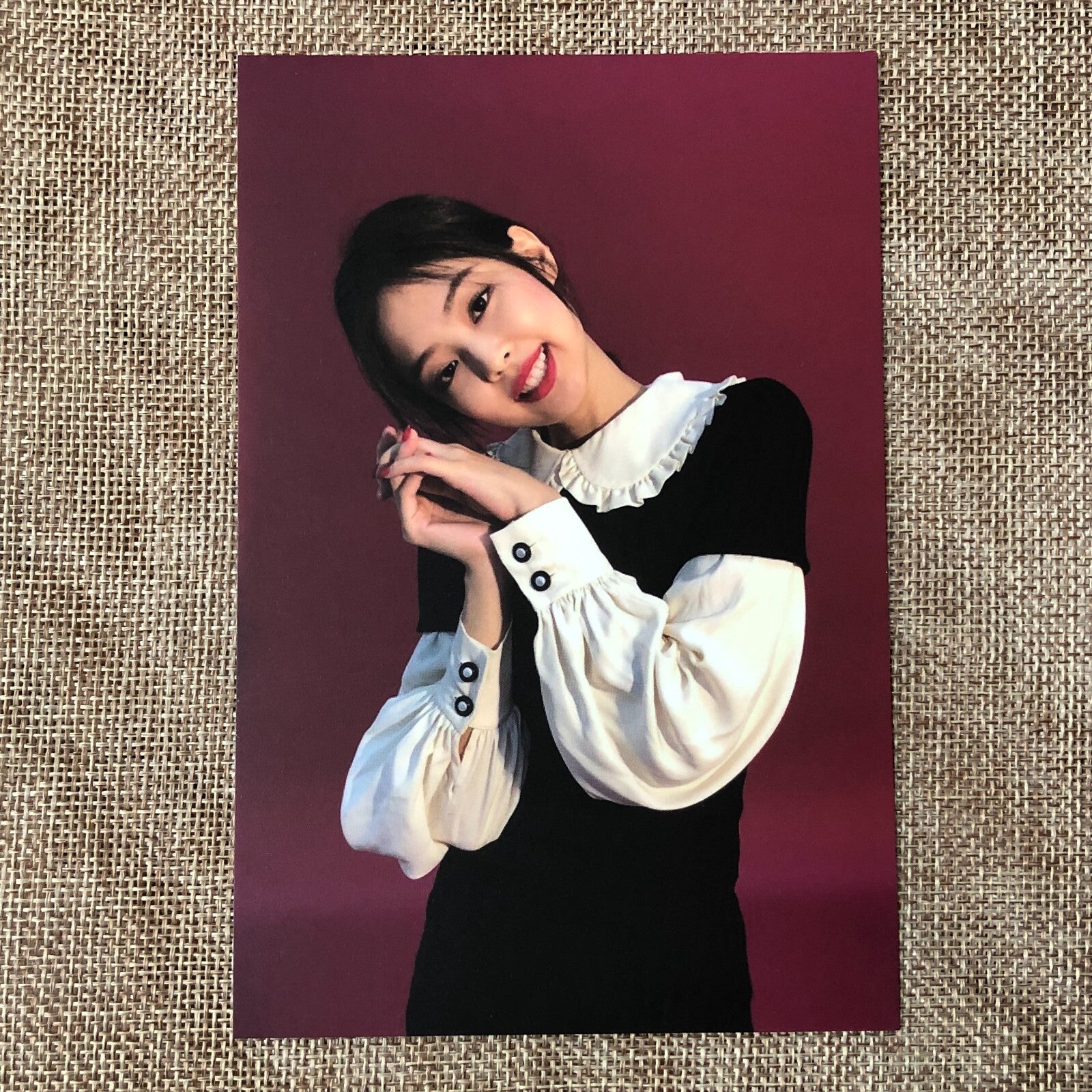 BLACKPINK JENNIE #3 [Fanclub BLINK 1st Membership Kit] Official Postcard / Gift