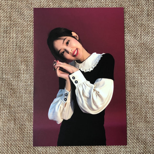 BLACKPINK JENNIE #3 [Fanclub BLINK 1st Membership Kit] Official Postcard / Gift