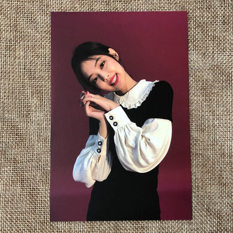 BLACKPINK JENNIE #3 [Fanclub BLINK 1st Membership Kit] Official Postcard / Gift