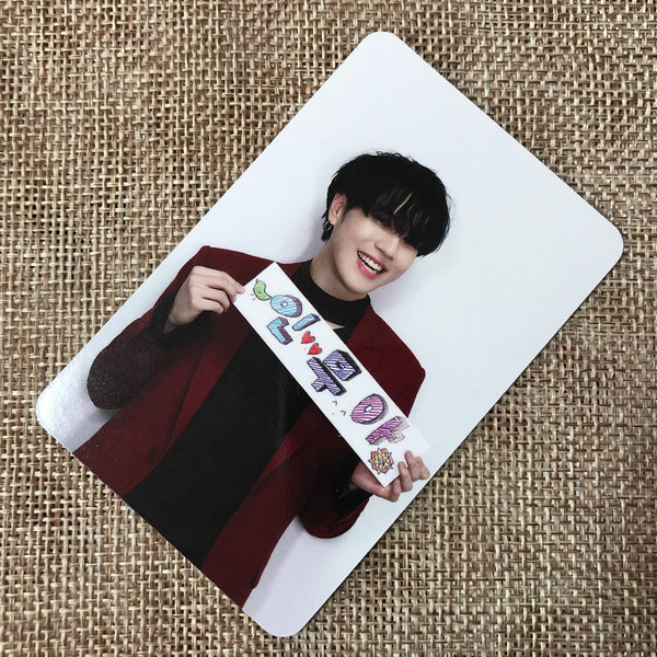 GOT7 YUGYEOM [Flight Log Arrival] Official Photocard, Promise / New, Rare / Gift