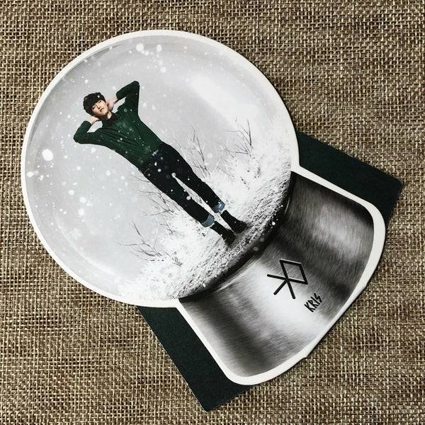 EXO KRIS [ Miracles in December ] Official Snowglobe Standee / New / Gift