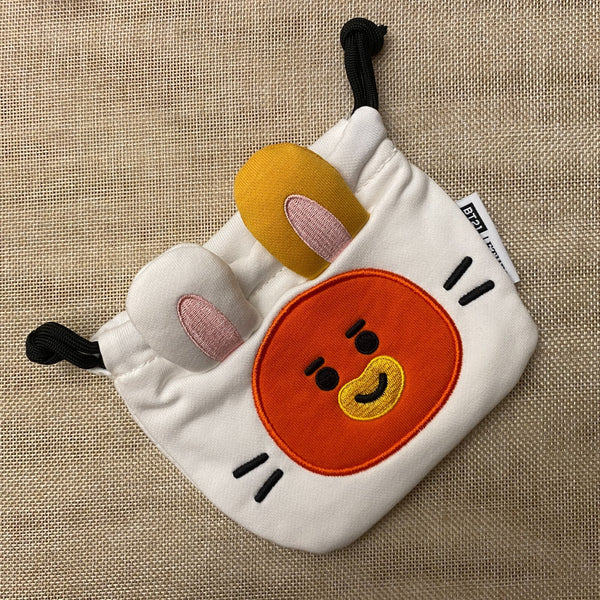 BTS BT21 TATA V [Year of Rabbit ETUDE Collabo] Official Pouch / New, Rare / Gift