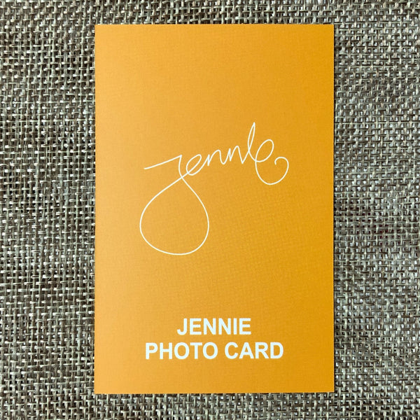 BLACKPINK JENNIE #2 [VITA 500] Official Limited Photocard, YG GOODS / New / Gift