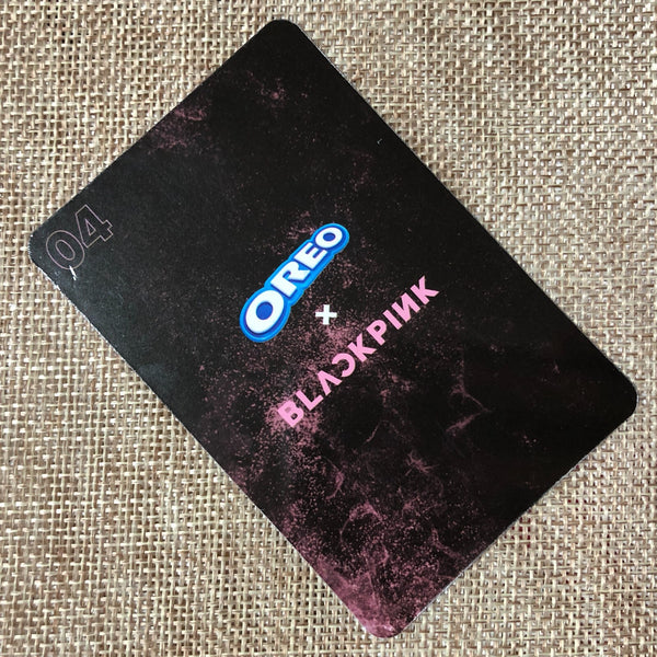 BLACKPINK ROSE [ OREO X BLACKPINK ] Official Limited Photocard / New / Gift