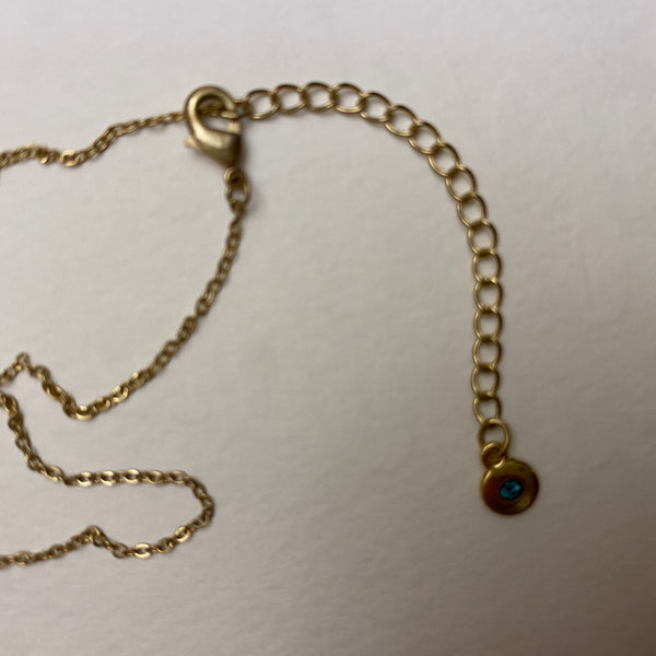 EXO BAEKHYUN [ SM Town & Store Birthday Necklace ] Artist Gold / New Rare /+Gift
