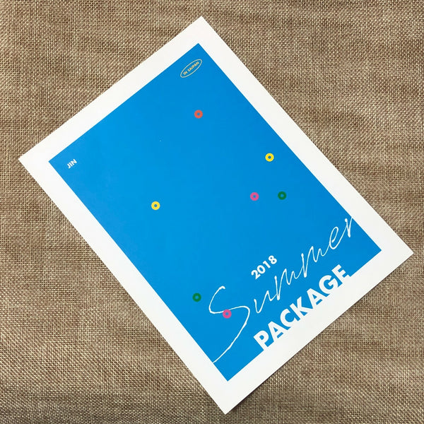 BTS JIN [ Summer Package 2018 in Saipan ] Official Mini Poster / New / Gift