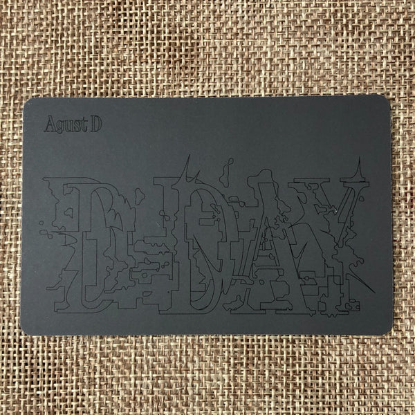 BTS SUGA [ Agust D D-Day ] Official Photocard, Solo / New / Gift