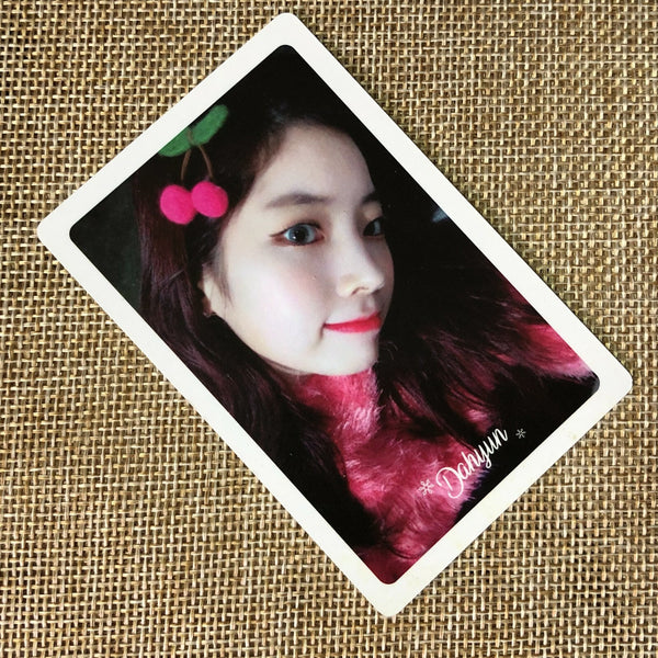 TWICE DAHYUN [ Merry & Happy Pre-Order Official Photocard ]1st Album / New /+GFT