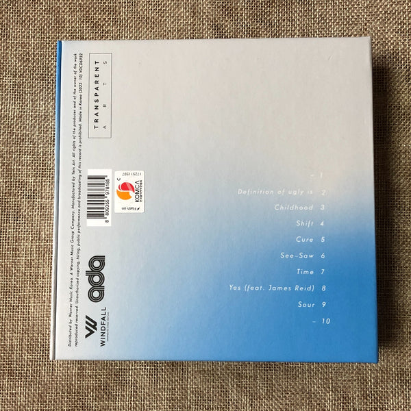 The Rose Kim Woo Sung [ HEAL Album ] CD+Photobook+Sticker / New / Gift