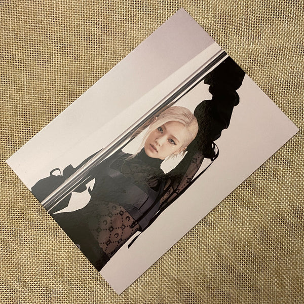BLACKPINK ROSE #2 [Born Pink] Official Large Photocard Postcard, Box Ver / Gift
