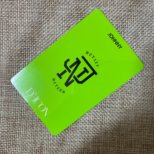 NCT Dream JOHNNY #5 [ 2019 Dicon Custom Book ] Official Photocard / New / Gift