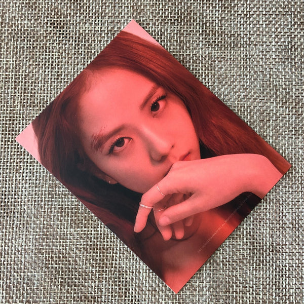 BLACKPINK JISOO #1 [Kill This Love] Official Puzzle Piece Photocard / New / Gift