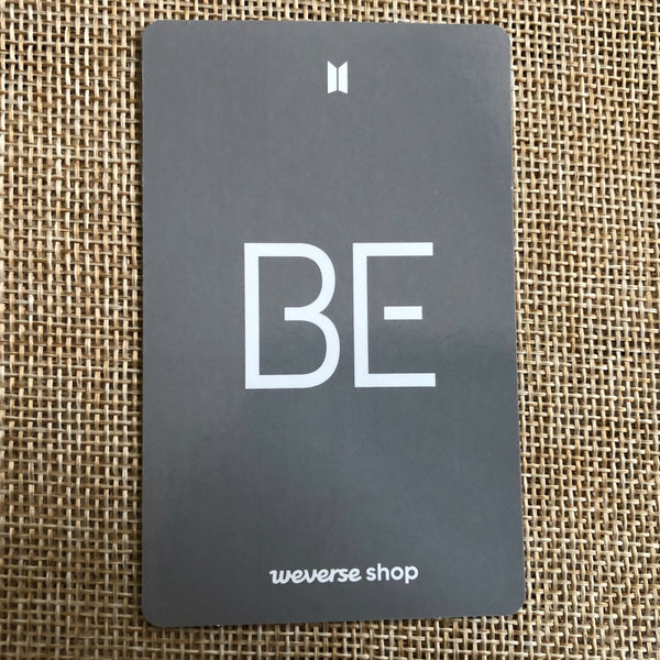BTS JIMIN [BE Essential Edition] Official Photocard, WEVERSE Special / Gift