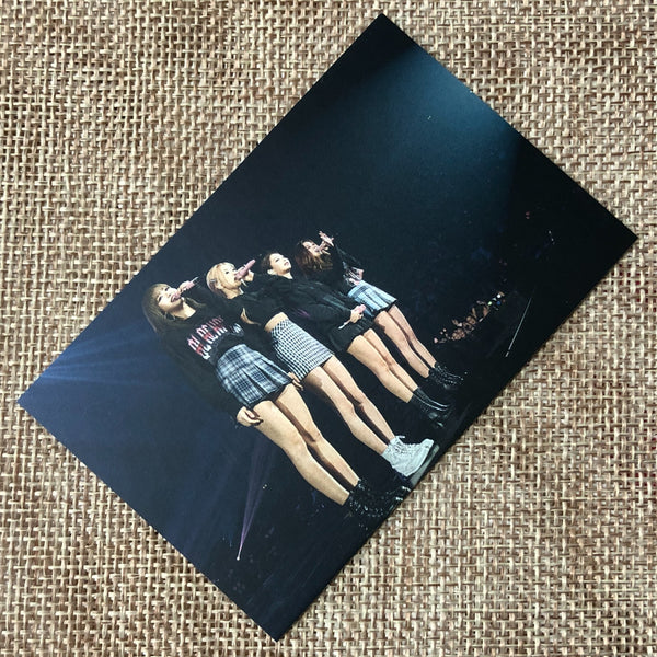 BLACKPINK GROUP #1 [2019 Concert PRIVATE STAGE Chapter 1] Official Photocard /+G