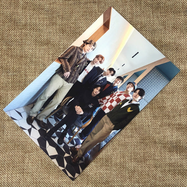 BTS GROUP [ DICON 101 CUSTOM BOOK ] Official Mini Poster Postcard / New / Gift