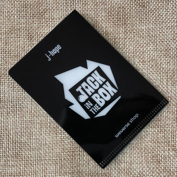BTS J-HOPE [ JACK IN THE BOX ] Official Gift L-Holder, Solo / New / Gift