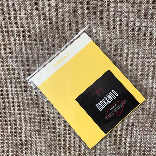 BTS [ Oh, always Official Dark & Wild Album Cover Sticker ] 2018 Exhibition/N/+G