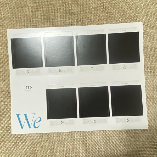 BTS Group [ Us, Ourselves 8 Photo-Folio ] Official Photobook + etc / New / Gift