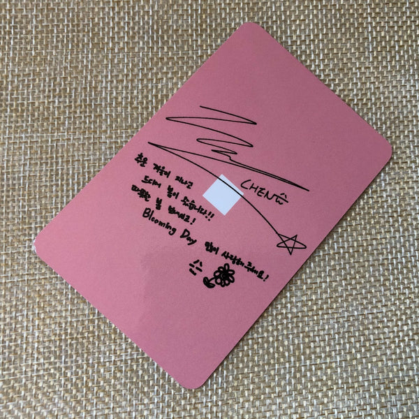 EXO CHEN #2 [CBX Blooming Days] Official Photocard, 2nd Mini Album / New / Gift
