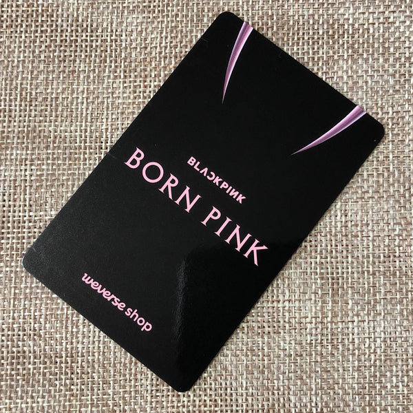BLACKPINK JISOO #2 [ Born Pink WEVERSE POB ] Official Photocard / New / Gift