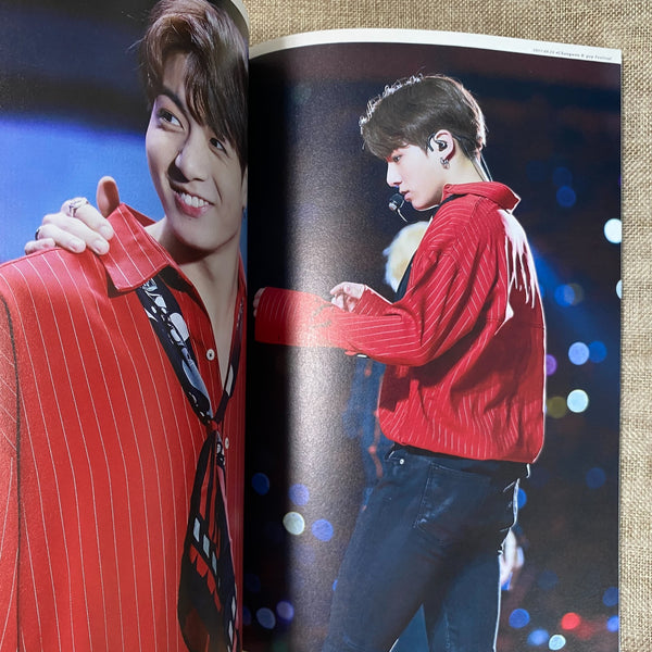 BTS JUNGKOOK JIMIN [ Rosso Azure Exhibition Photobook ] 100 pg, 21x30 cm/New/GFT