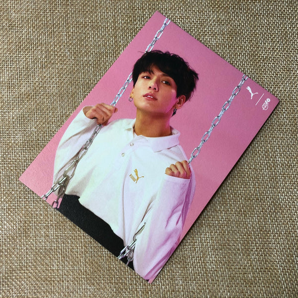 BTS JUNGKOOK [PUMA Turin] Official Photocard Postcard, Special Limited / Gift